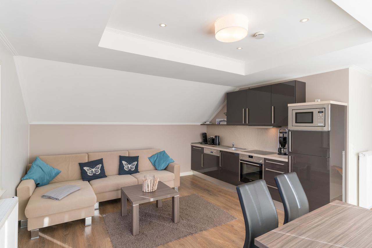 Altstadt Wohnung 5 "Langeness" Borkum Bagian luar foto